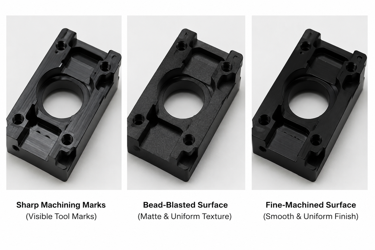 Black Anodized Aluminum CNC Parts — Type II, Type III and Tolerance Guide