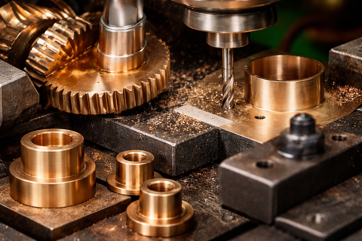 Custom Brass CNC Machining Services | Precision Brass Parts