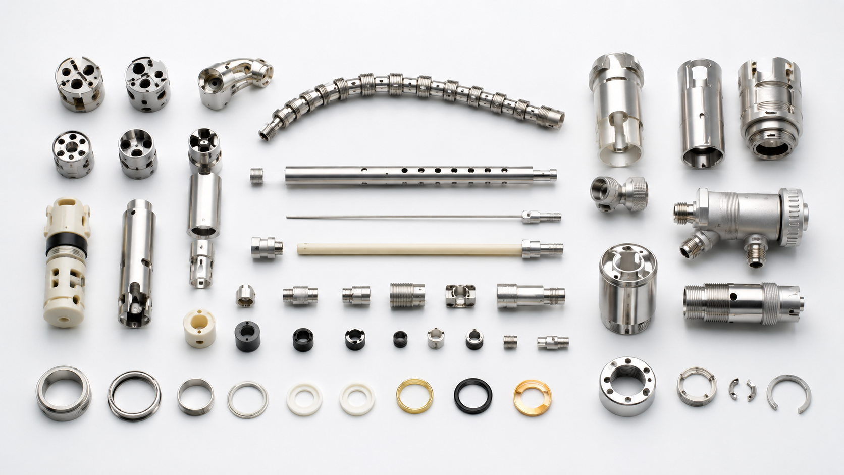 Custom CNC Machined Endoscope Components For Medical Device Assemblies