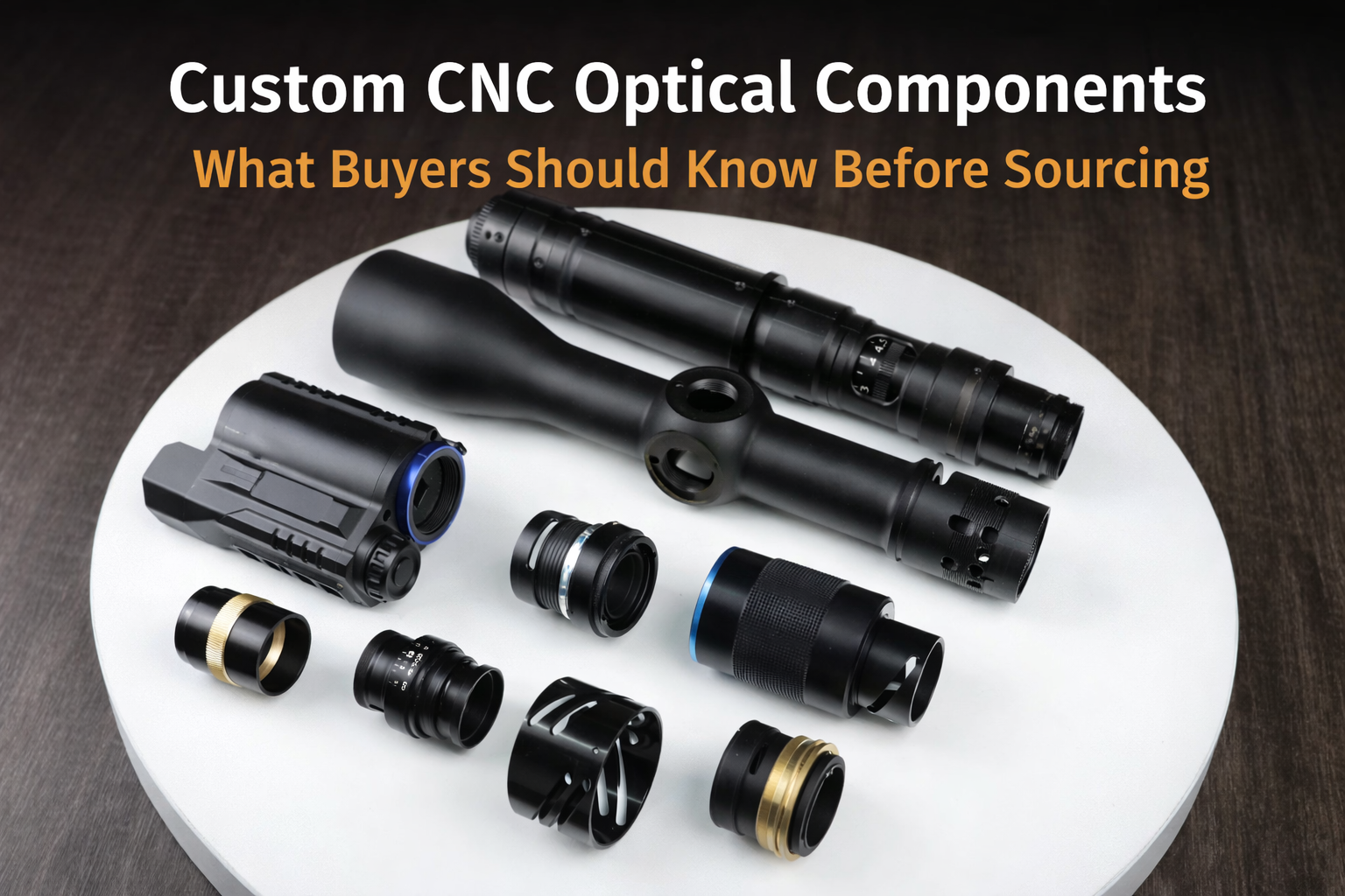 Custom CNC Optical Components : What Buyers Should Know Before Sourcing