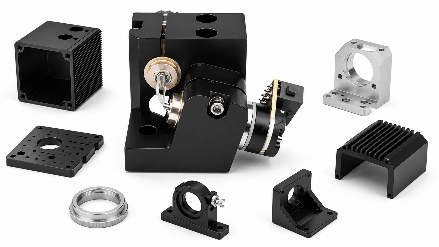 Optical Precision Manufacturing Services for Custom Optomechanical Components