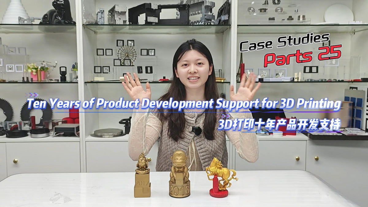 Case Studies 25 丨Ten Years of Product Development Support for 3D Printing