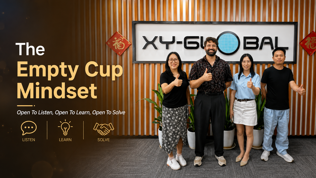 The Empty Cup Mindset Behind Better Problem Solving: Listen, Learn, Improve