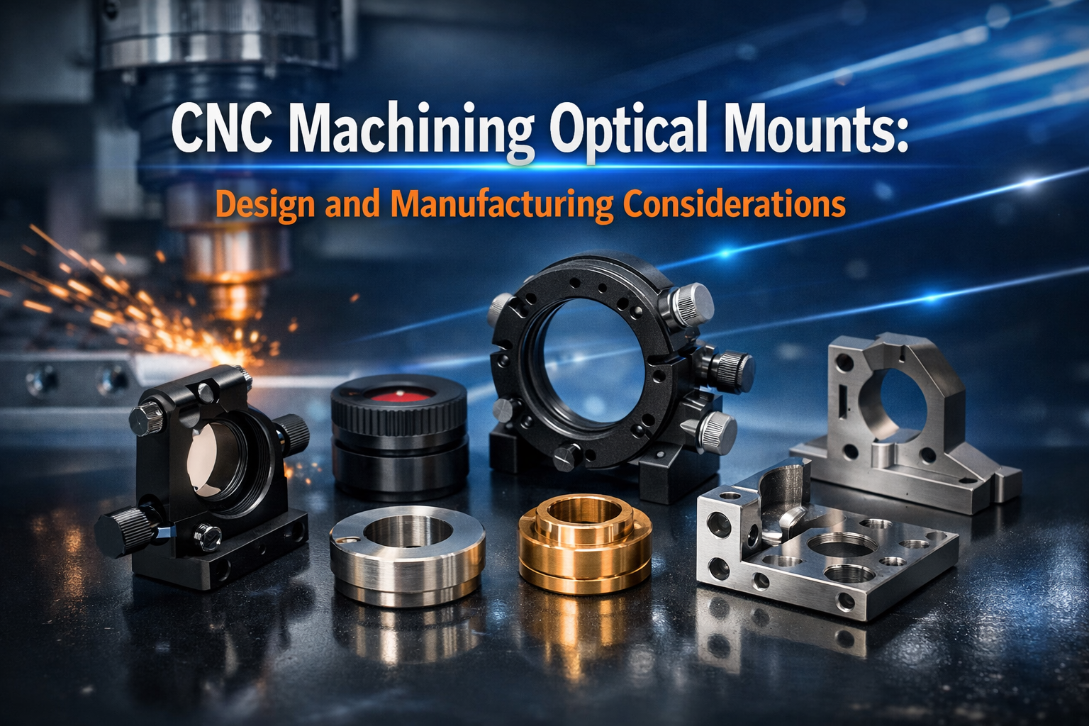 CNC Machining Optical Mounts: Design and Manufacturing Considerations