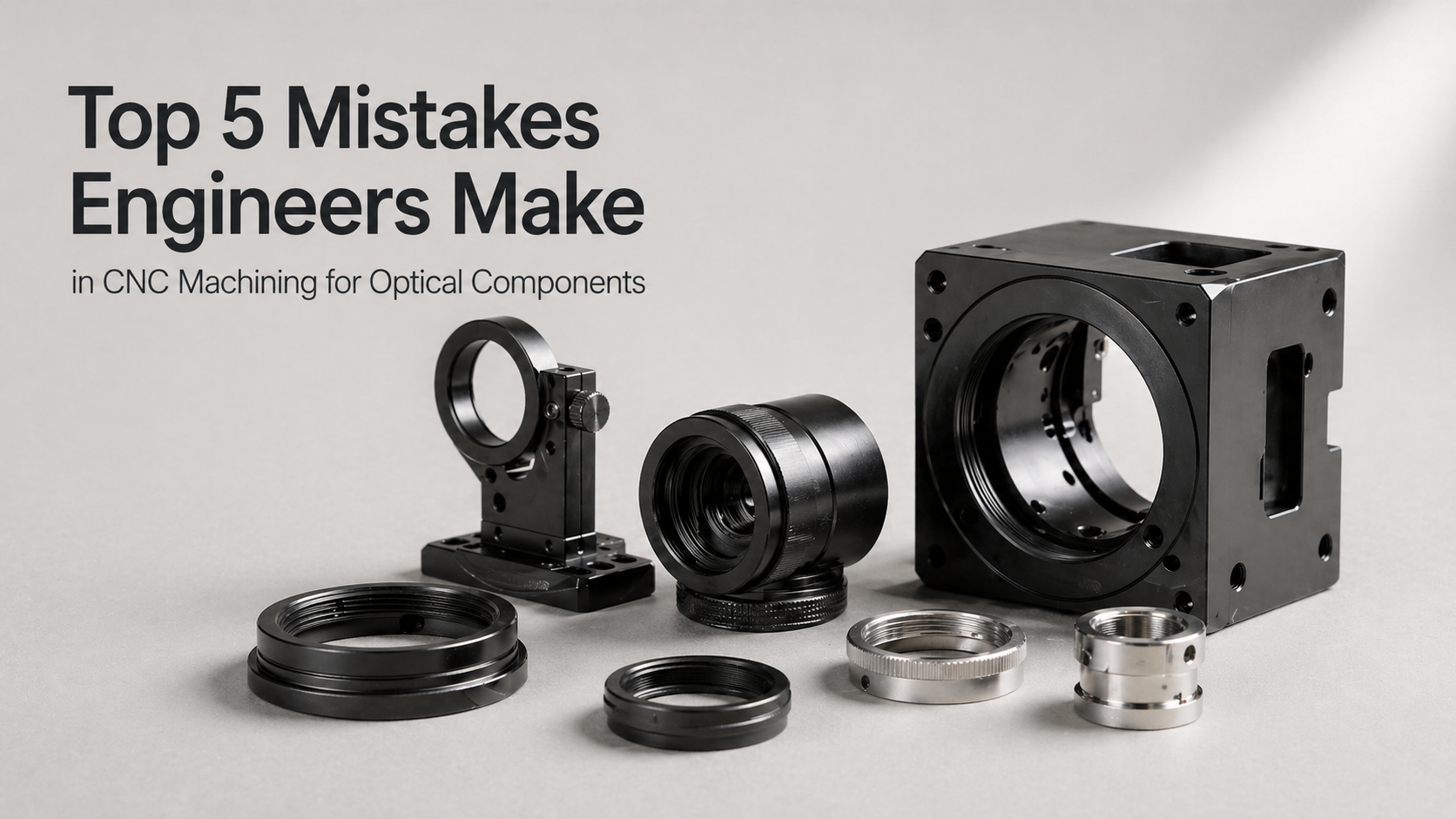 Top 5 Mistakes Engineers Make in CNC Machining for Optical Components