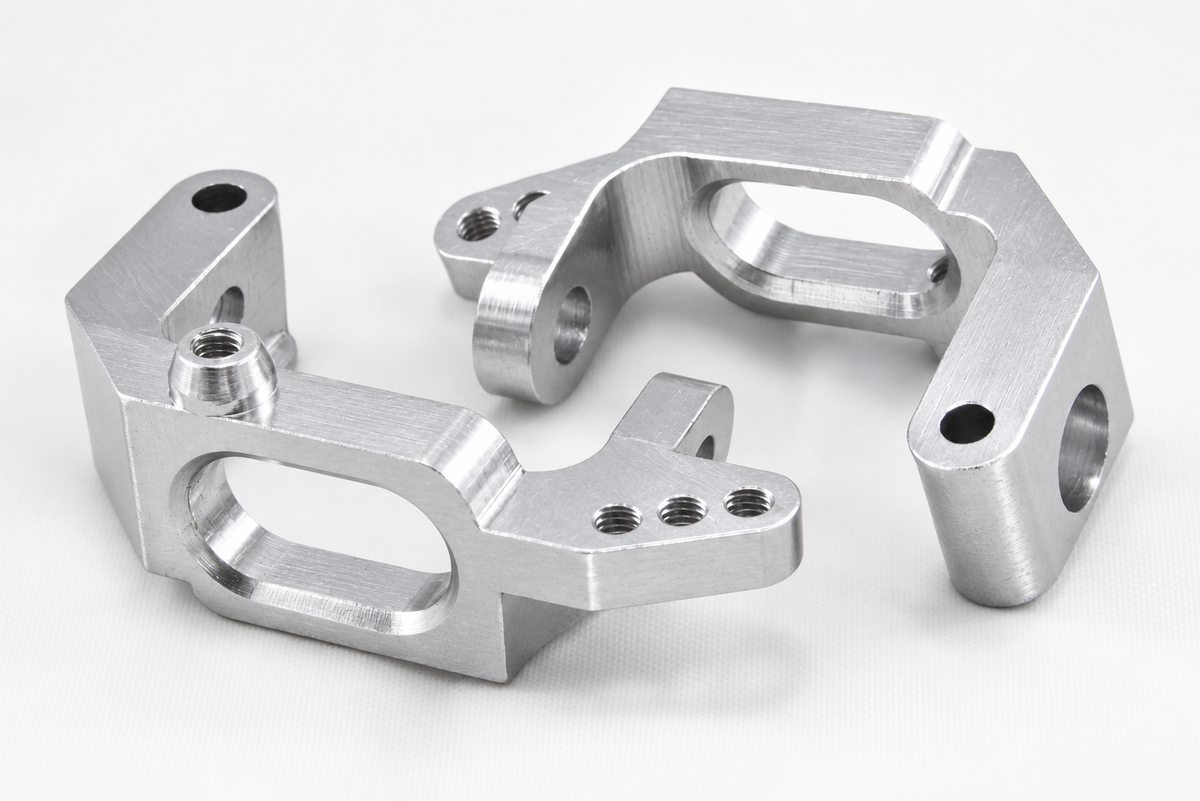 CNC Machined Aluminum Parts with Natural As Machined Surface Finish