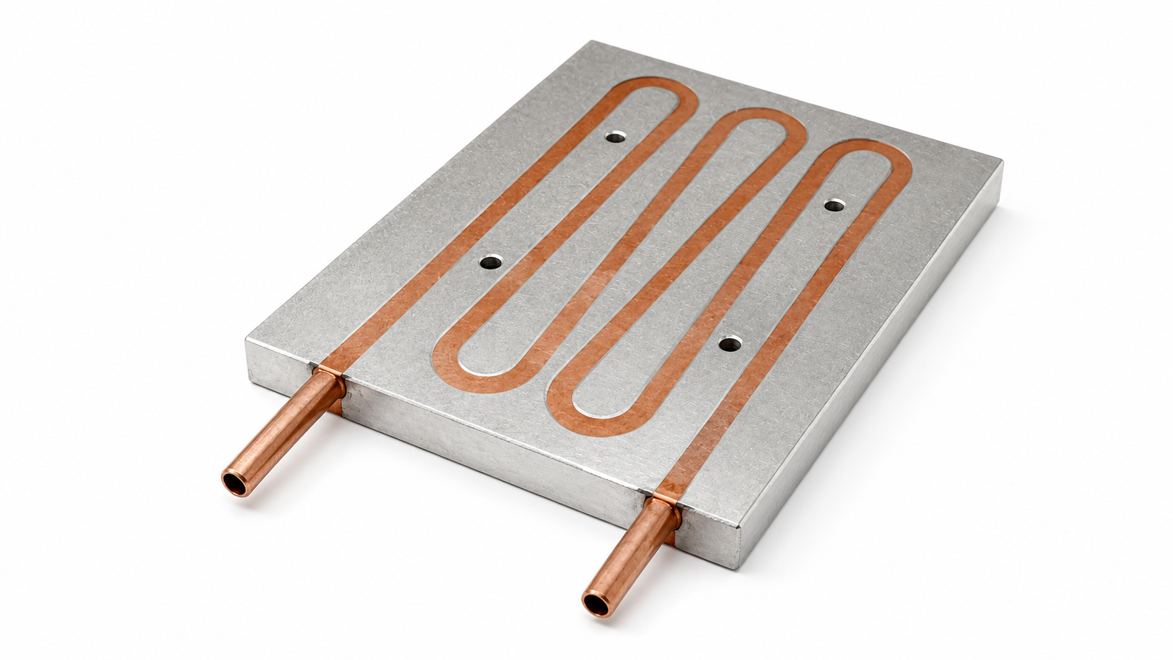 Industrial Liquid Cold Plate Designs with Copper Tube Cooling Channels