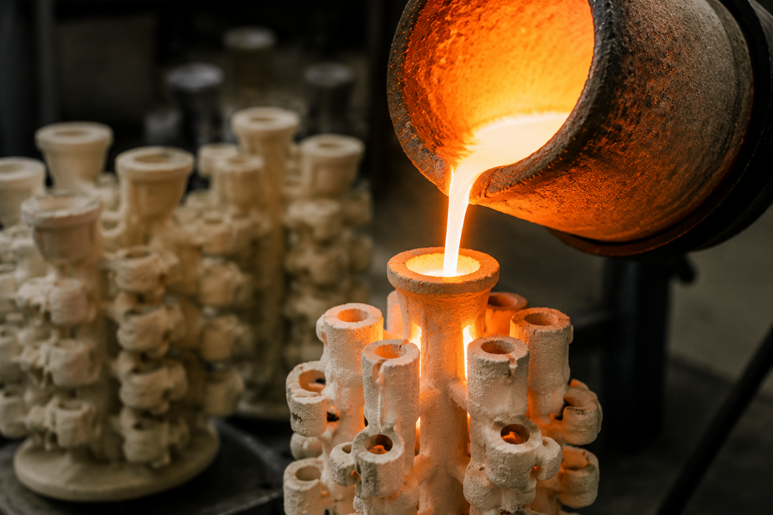 Casting CNC Machining Services For Complex Metal Parts