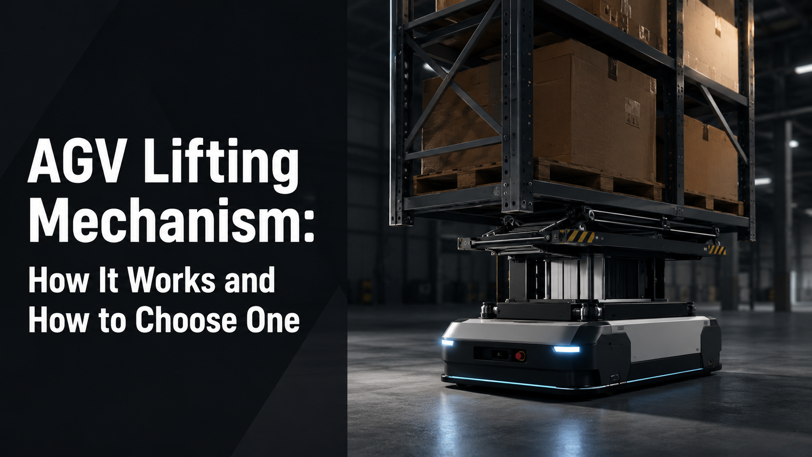 AGV Lifting Mechanism: How It Works and How to Choose One