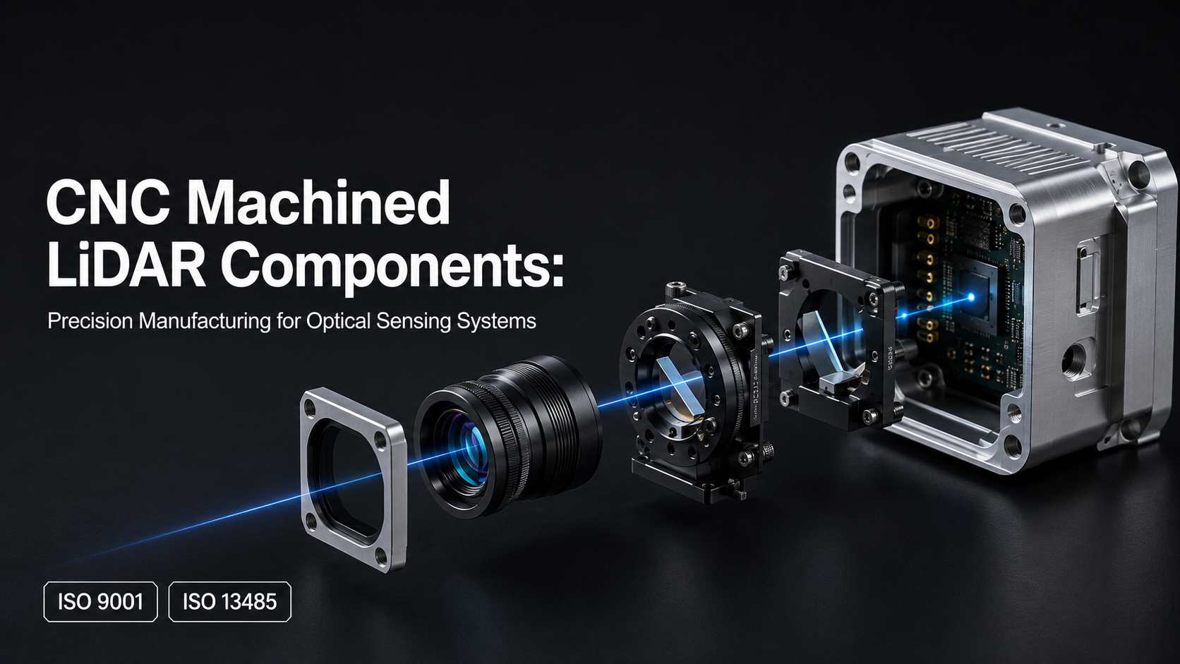 CNC Machined LiDAR Components | Precision Housings & Optical Parts – XY ...