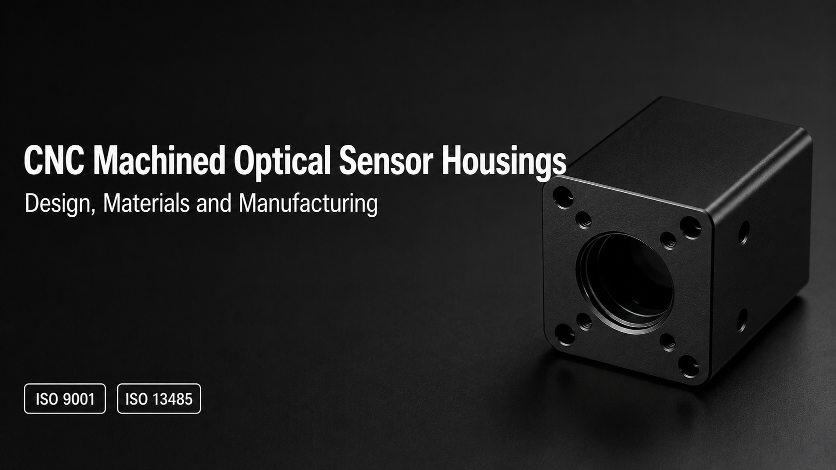 CNC Machined Optical Sensor Housing: Design, Materials and Manufacturing