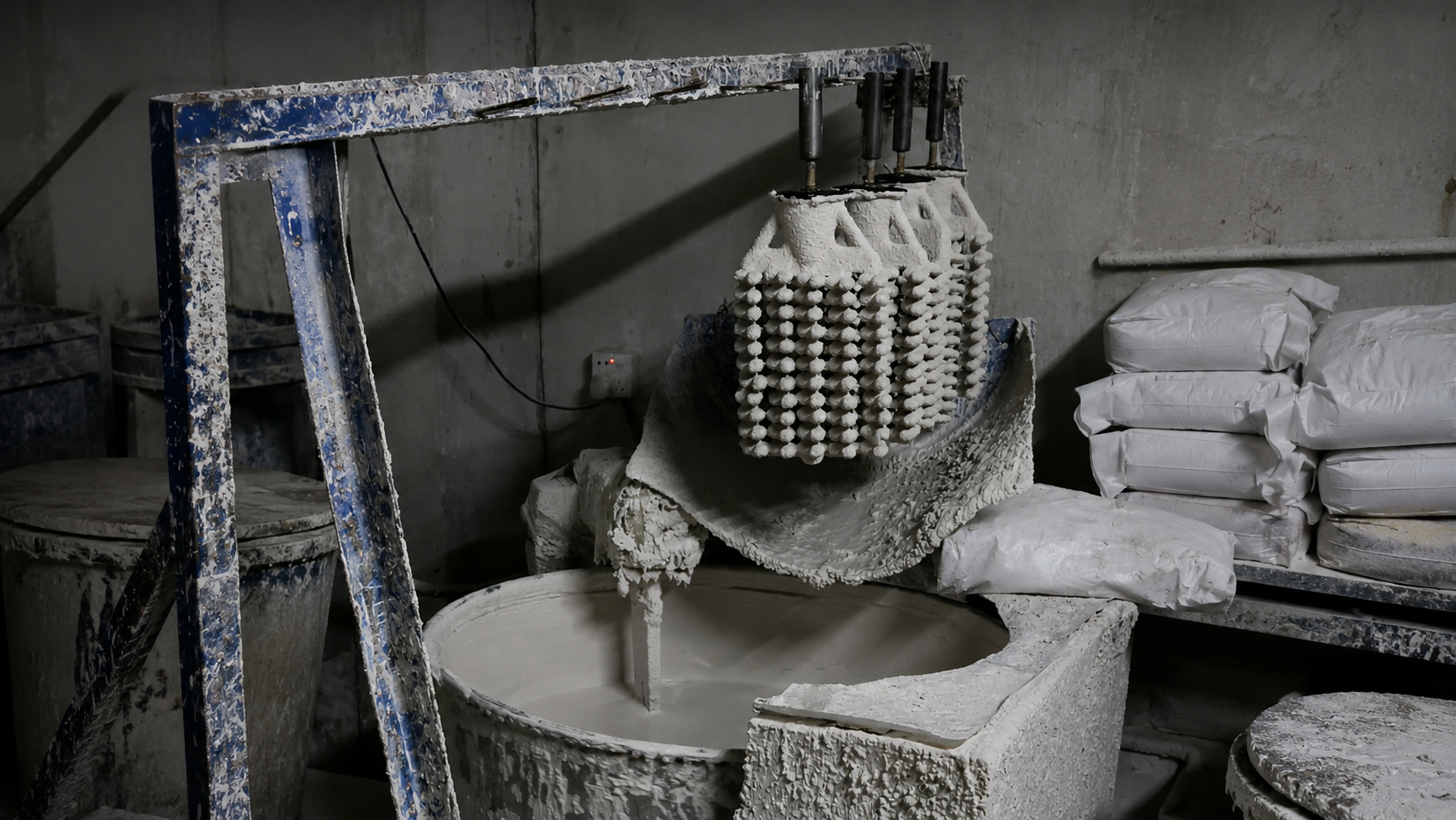 Ceramic Shell Building Stage in Investment Casting Manufacturing