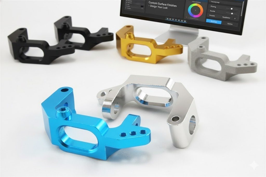 Custom CNC Machining Surface Finishing Options