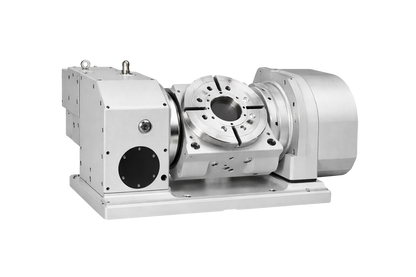 Dual-Axis Multi-Angle 5-Axis CNC Rotary Table