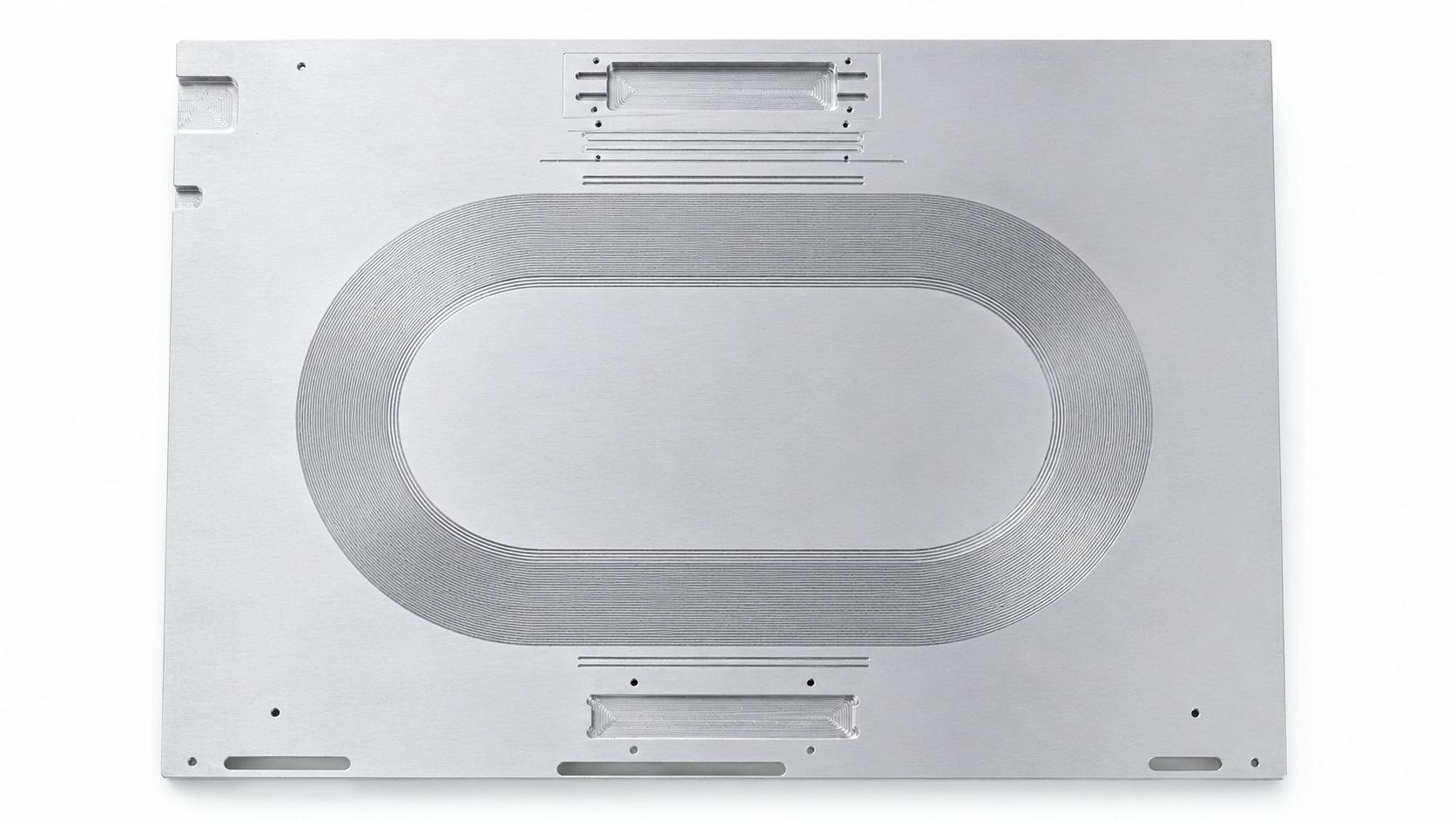 Large Spiral Channel Cold Plate for Advanced Cooling Systems