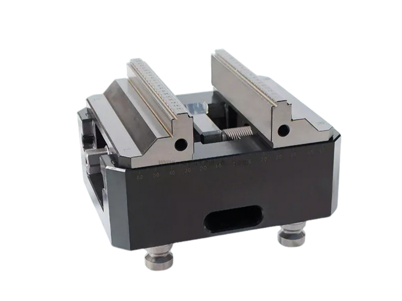 Self-Centering Vise with 125mm Jaw Width and Max 155mm Opening