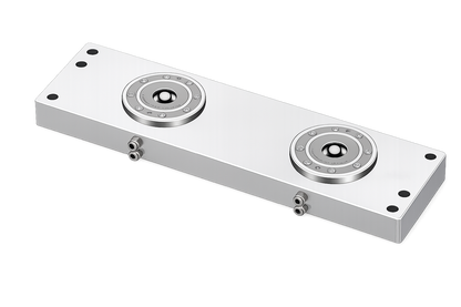 Two Station Zero Point Clamping Chuck With 0.005Mm Repeatability