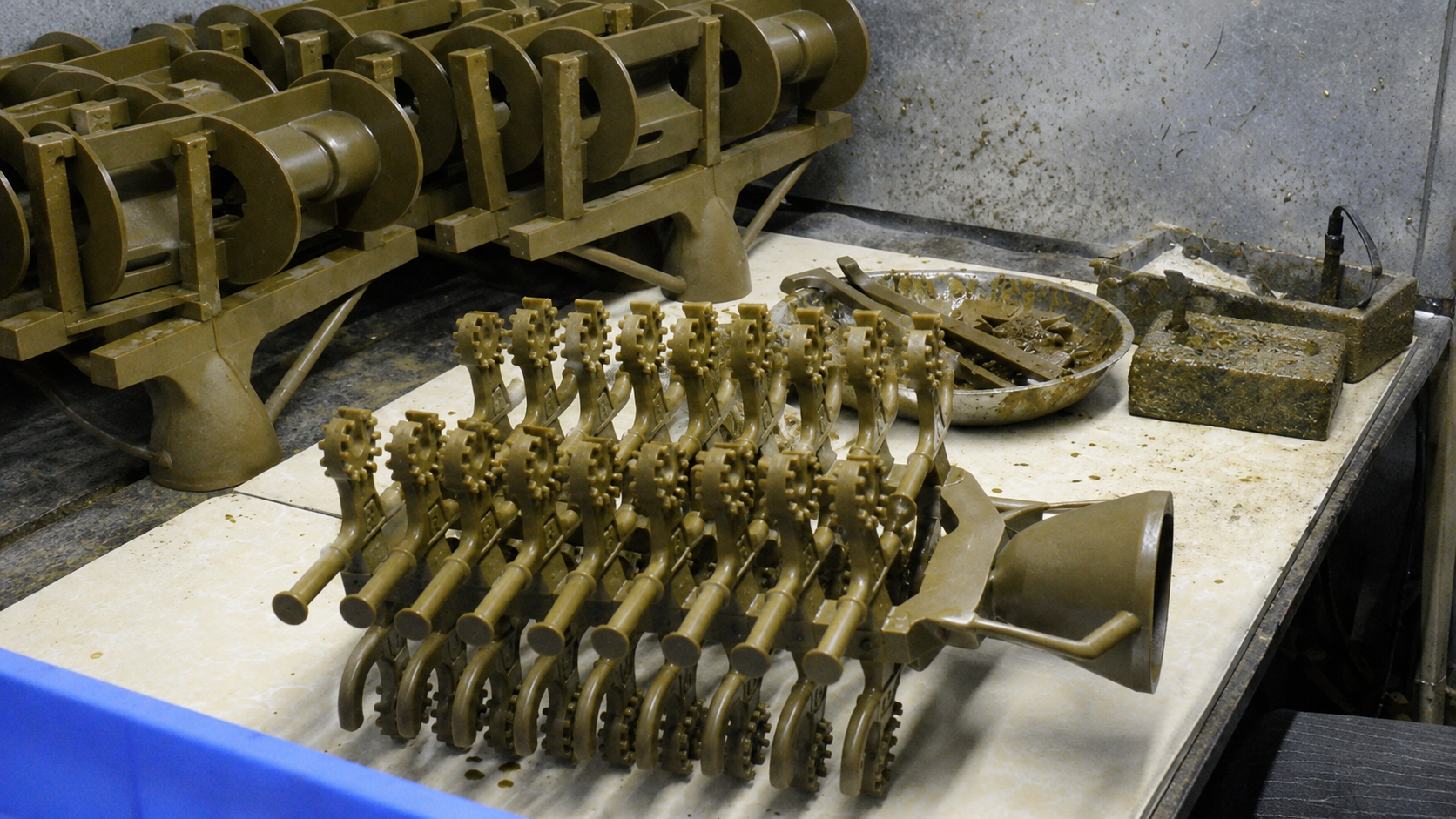 Wax Tree Assembly in Investment Casting for Complex Metal Parts